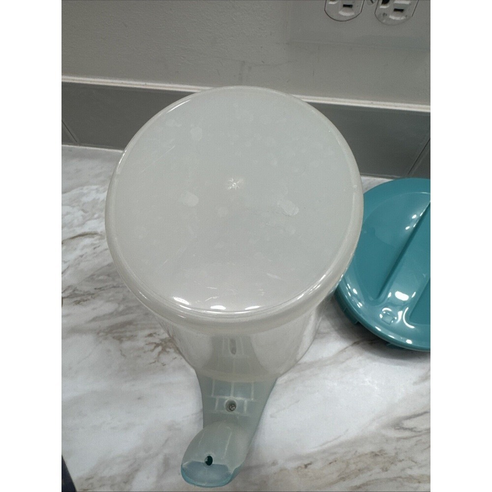 Mr Coffee Iced Tea 3 Quart TM70 Replacement Pitcher with Lid‎ TEAL Oval - Picture 4 of 6